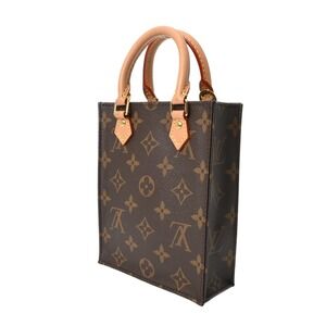 Louis Vuitton Handbag Plat Sac brown Canvas Monogram